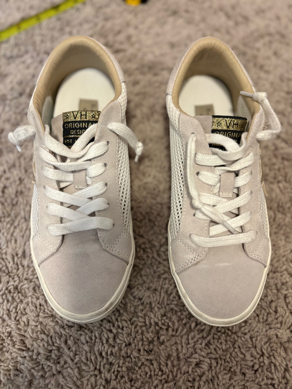 Vintage Havanas Leather and Mesh Sneaker